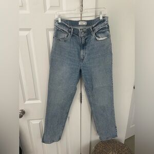 Abercrombie 90’s straight ultra high rise jeans